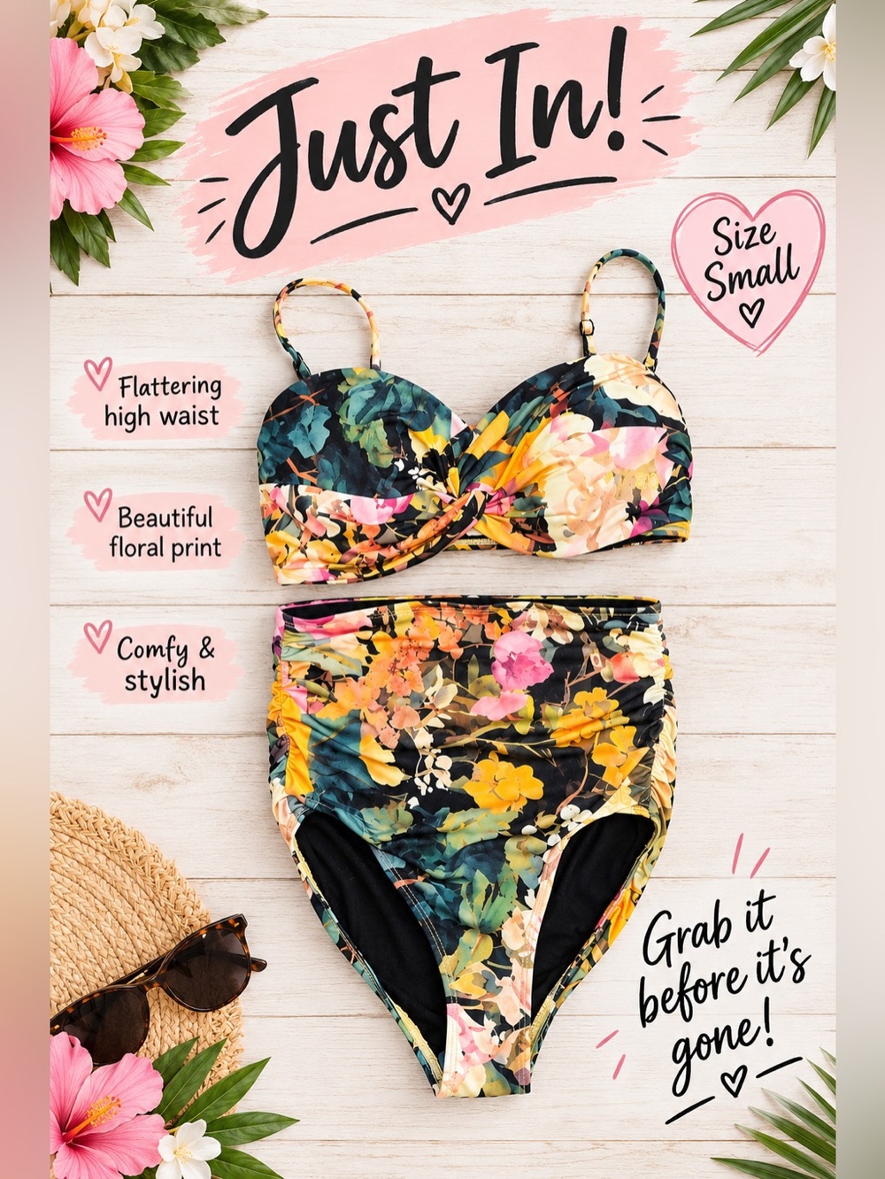Rosalia two-piece swimsuit
